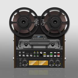 寫實圖標(biāo)臨摹 錄音機(jī)